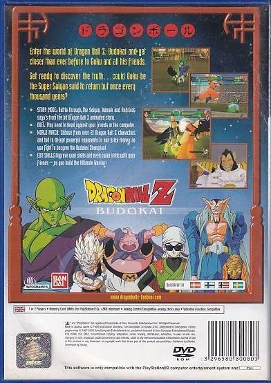 100,- PS2 - Dragon Ball Z: Budokai (B Grade) (Genbrug)